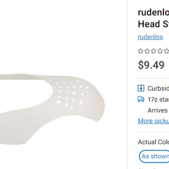 Sneakers Shoes Shields Anti Crease Shoe Head Stretcher Shaper Support Cap New - Picture 3 of 5